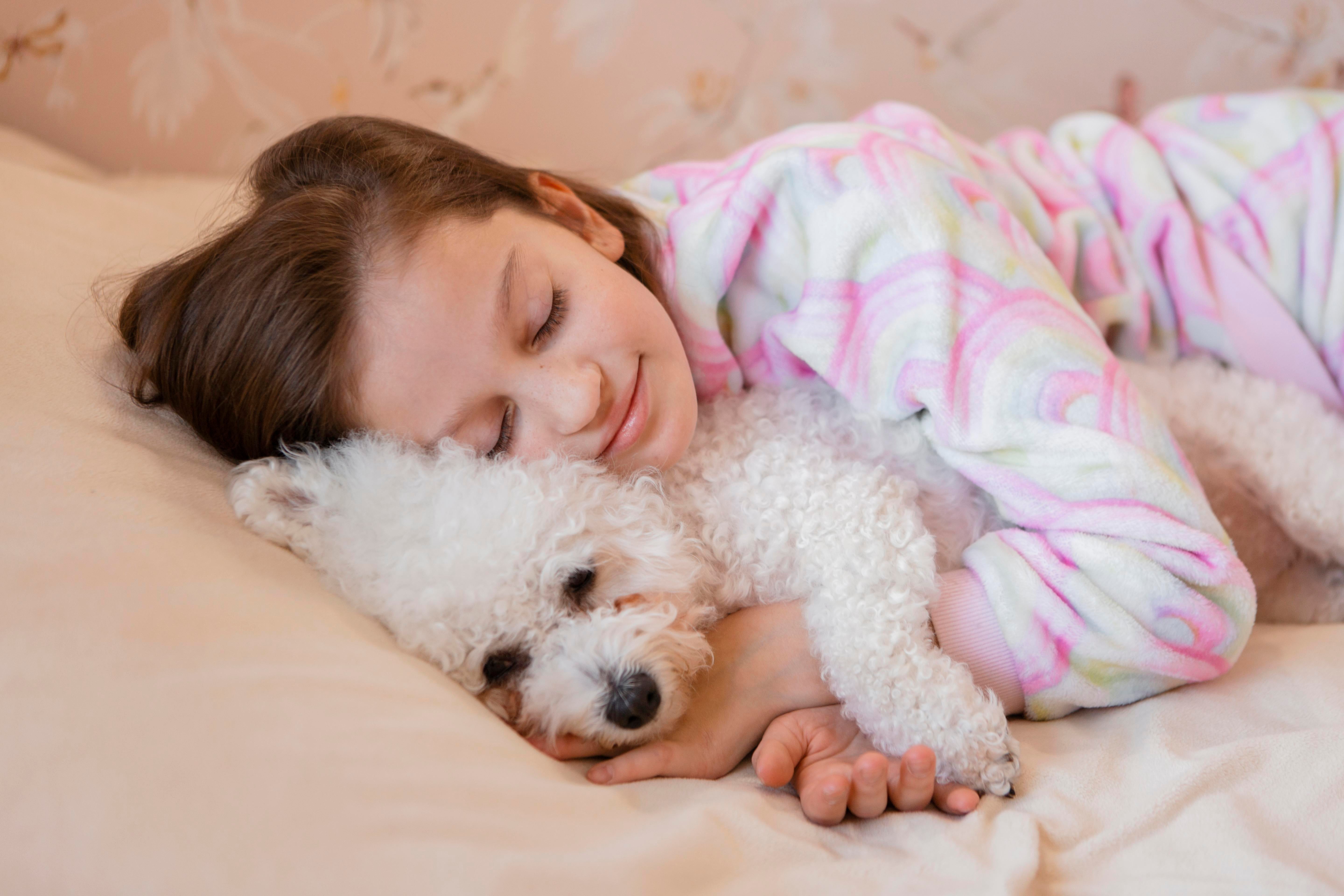¿Por qué los perros quieren dormir en la cama con su familia?