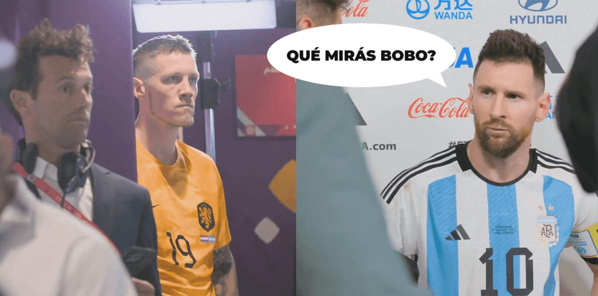 Que miras bobo? La frase de Messi y su significado en inglés